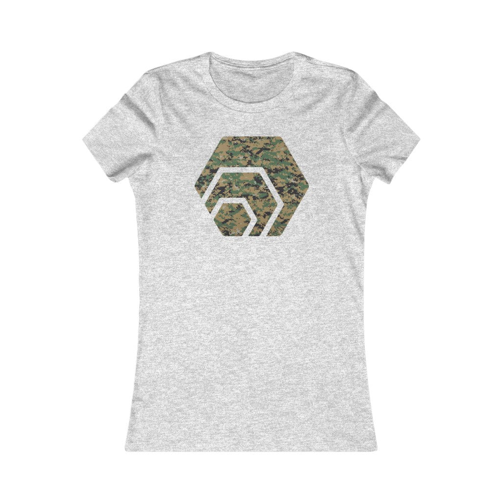 HEX Marine Camouflage Women's Tee