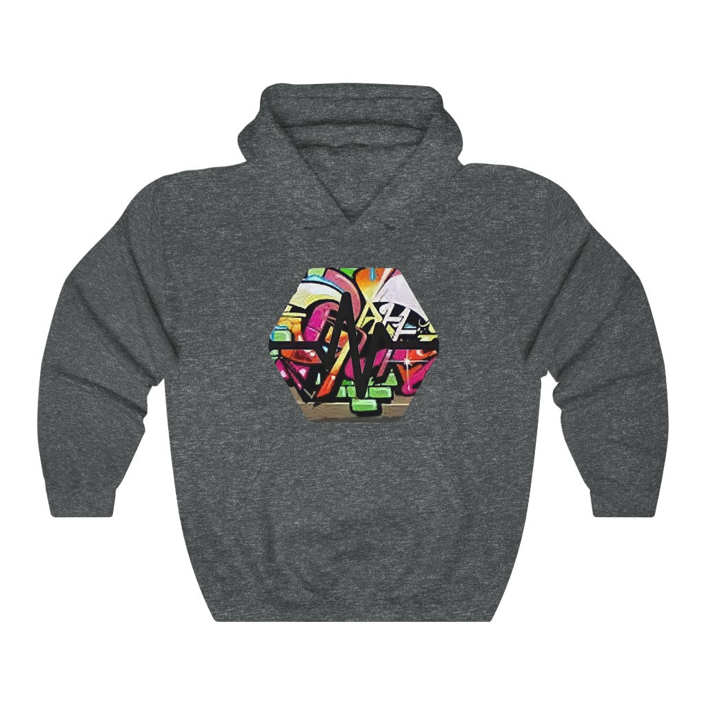 PulseChain Graffiti #4 Unisex Heavy Blend Hooded Sweatshirt