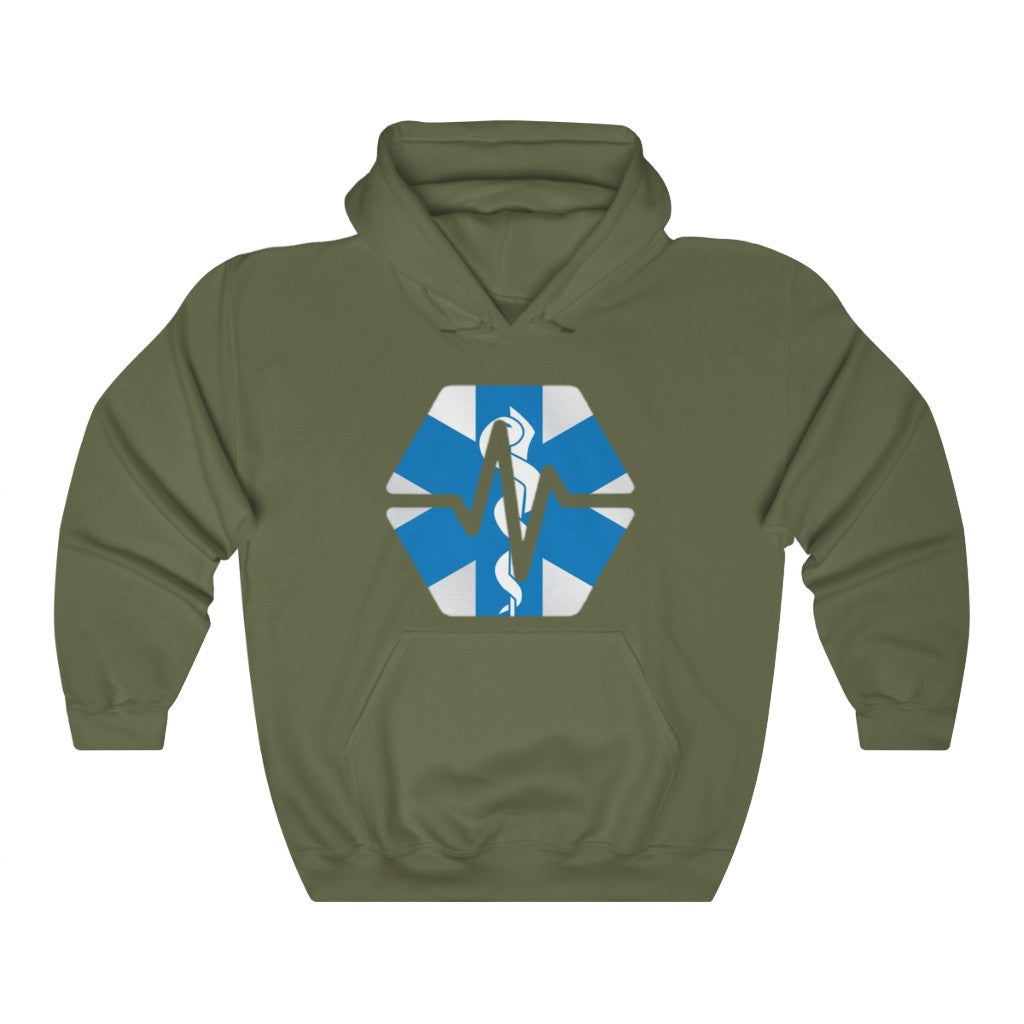 PulseChain First Responder Unisex Heavy Blend Hooded Sweatshirt
