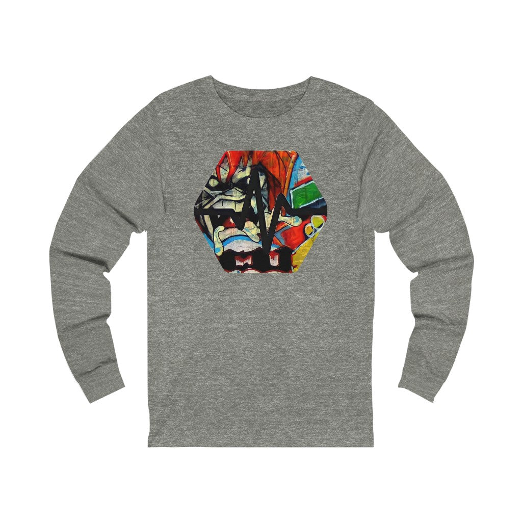 PulseChain Graffiti #2 Unisex Jersey Long Sleeve Tee