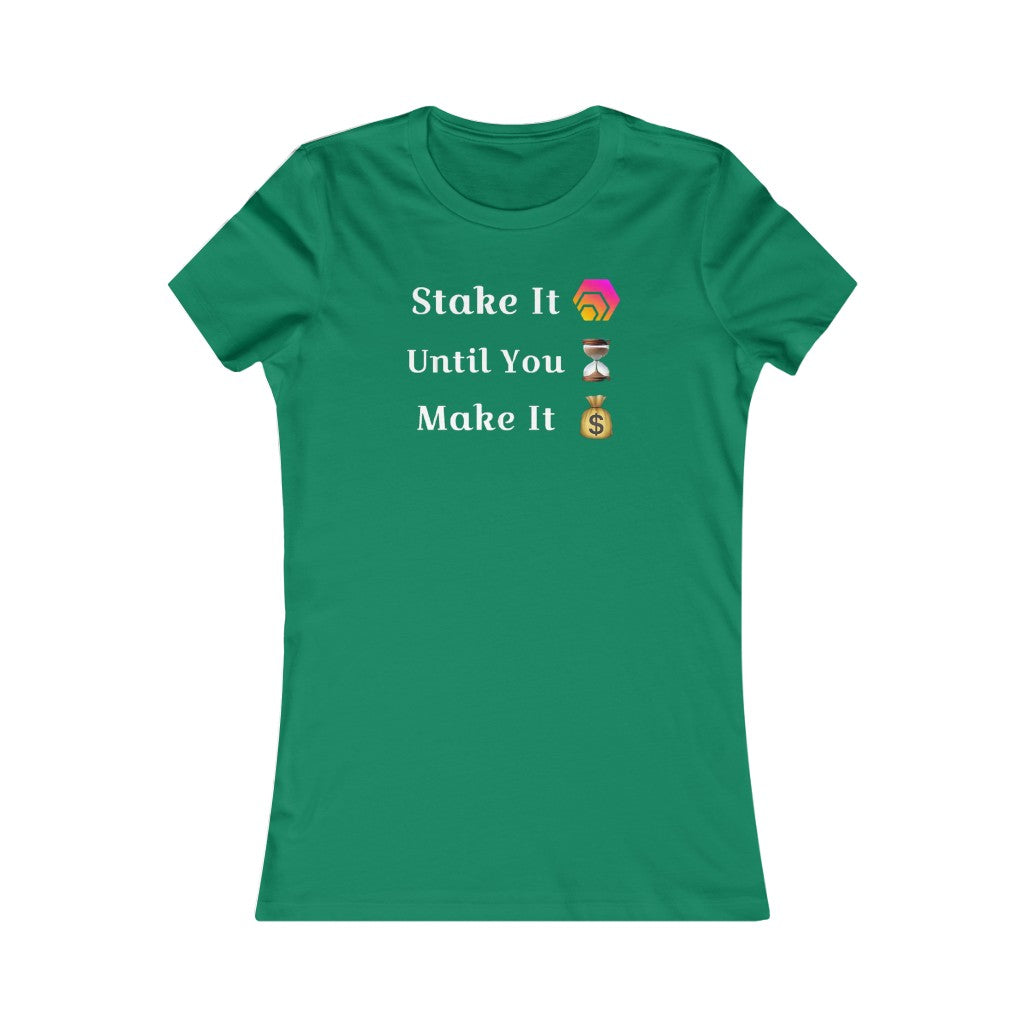 Stake It Until You Make It HEX Women's Tee