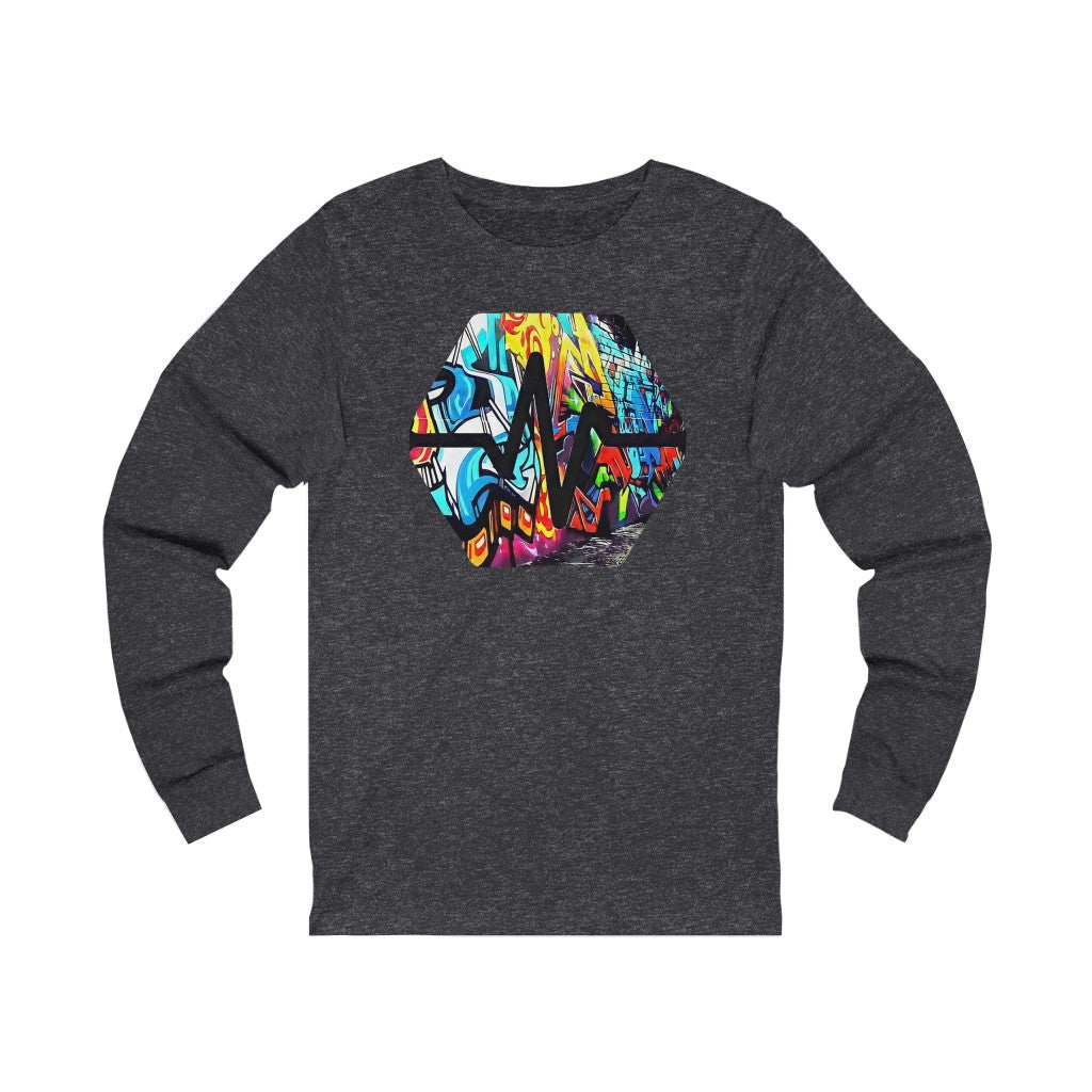 PulseChain Graffiti #5 Unisex Jersey Long Sleeve Tee