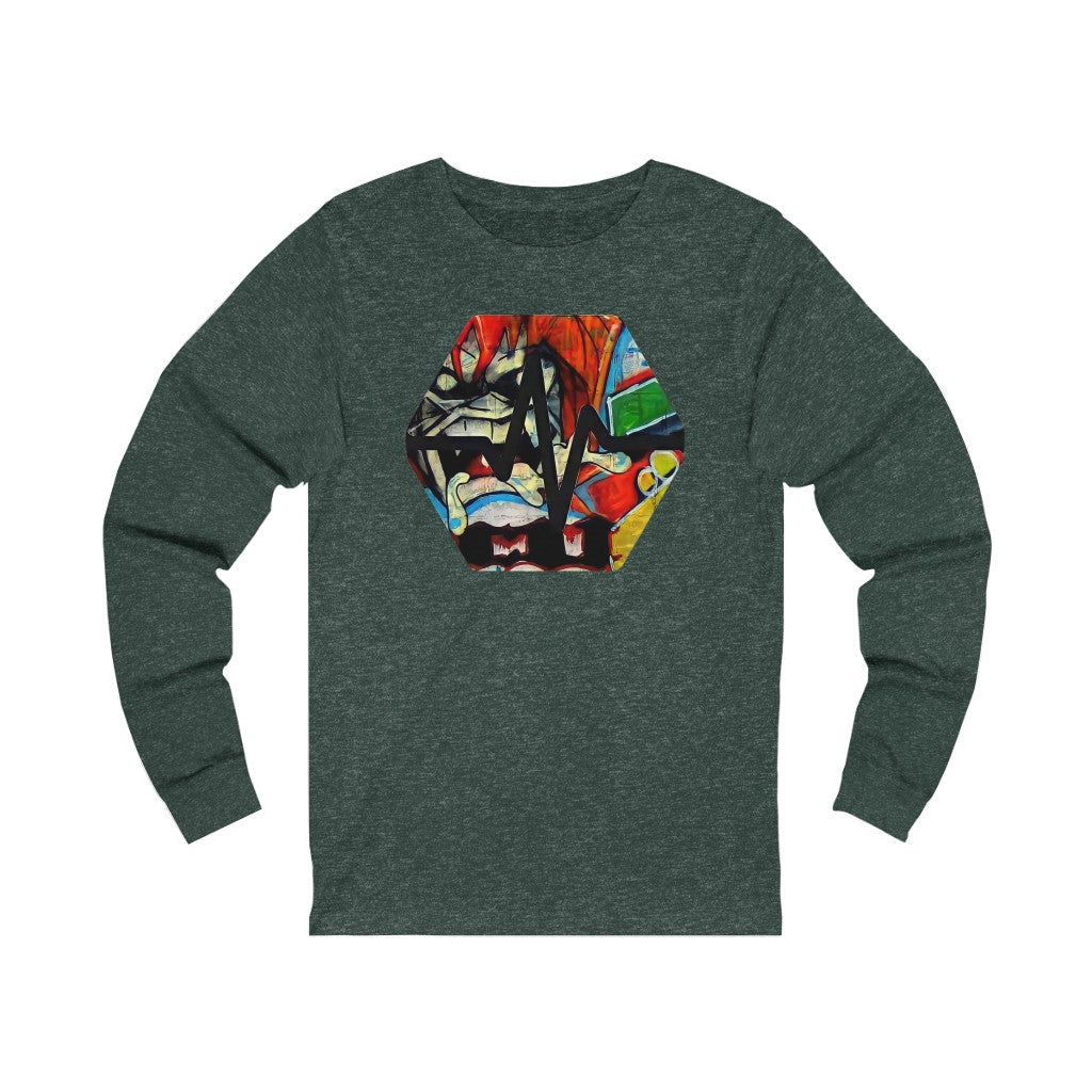PulseChain Graffiti #2 Unisex Jersey Long Sleeve Tee