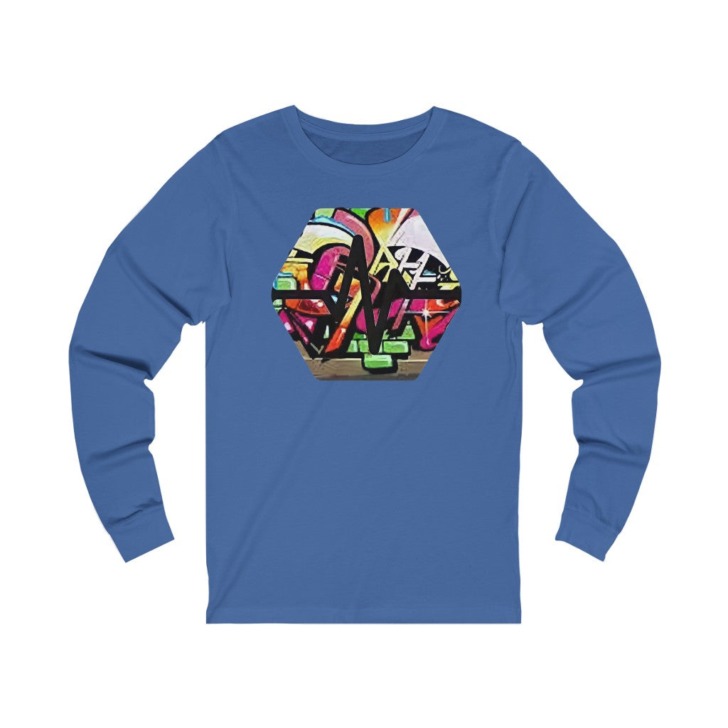 PulseChain Graffiti #4 Unisex Jersey Long Sleeve Tee