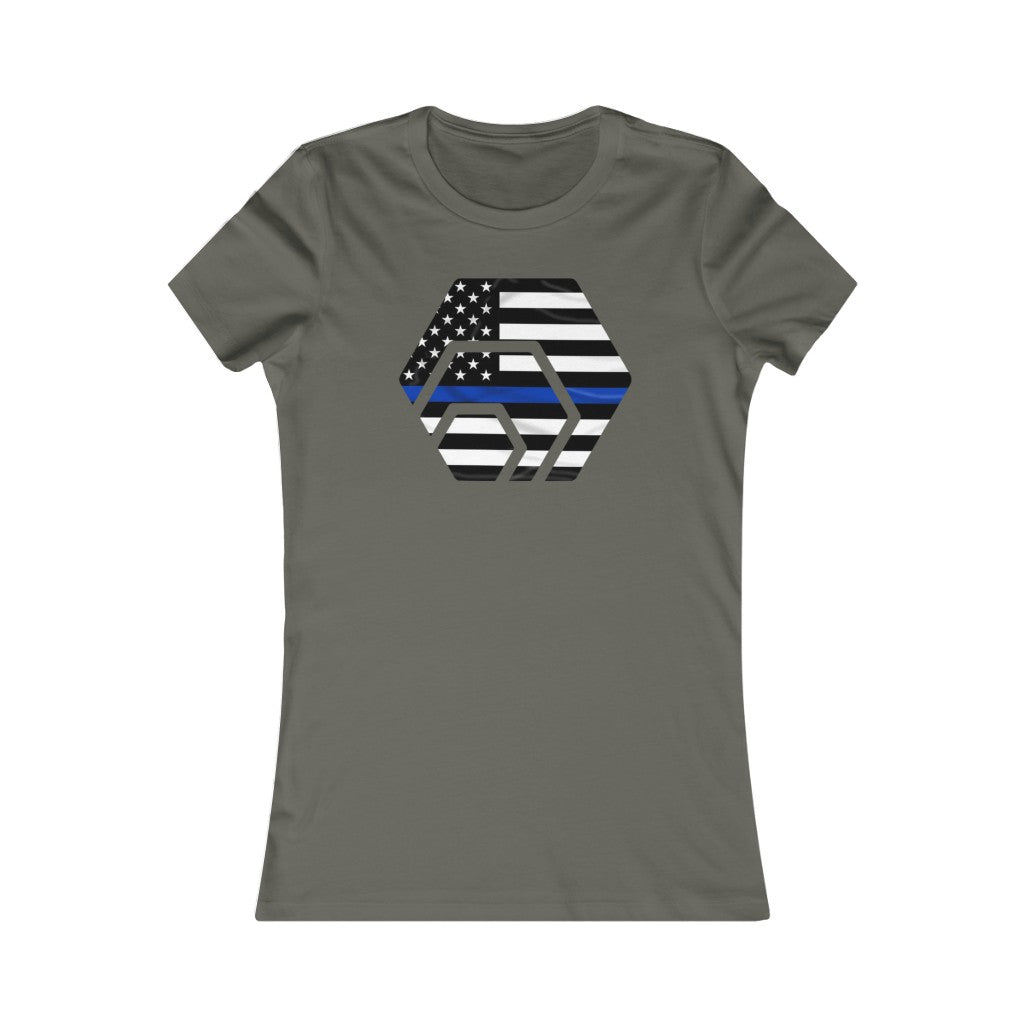 HEX Thin Blue Line Women's Tee