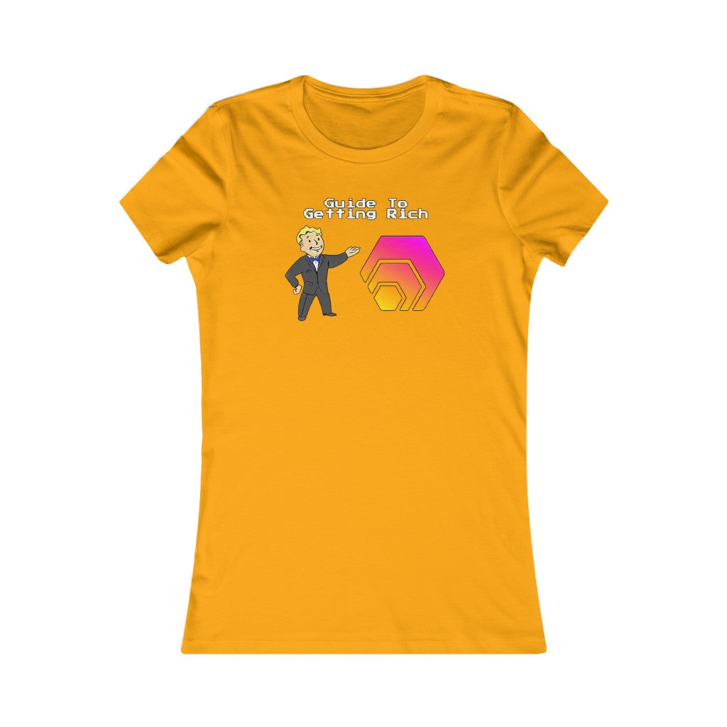 HEX Guide to Get Rich Women's Tee
