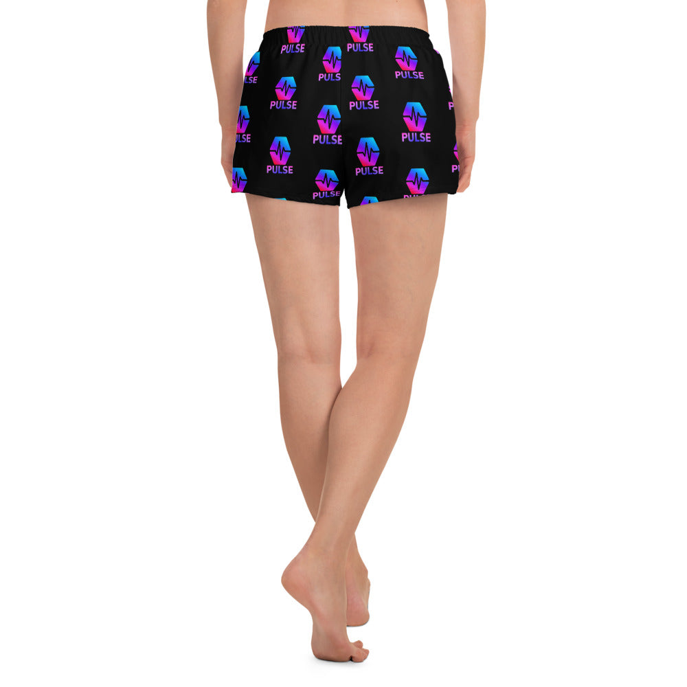 PulseChain Women's Athletic Short Shorts
