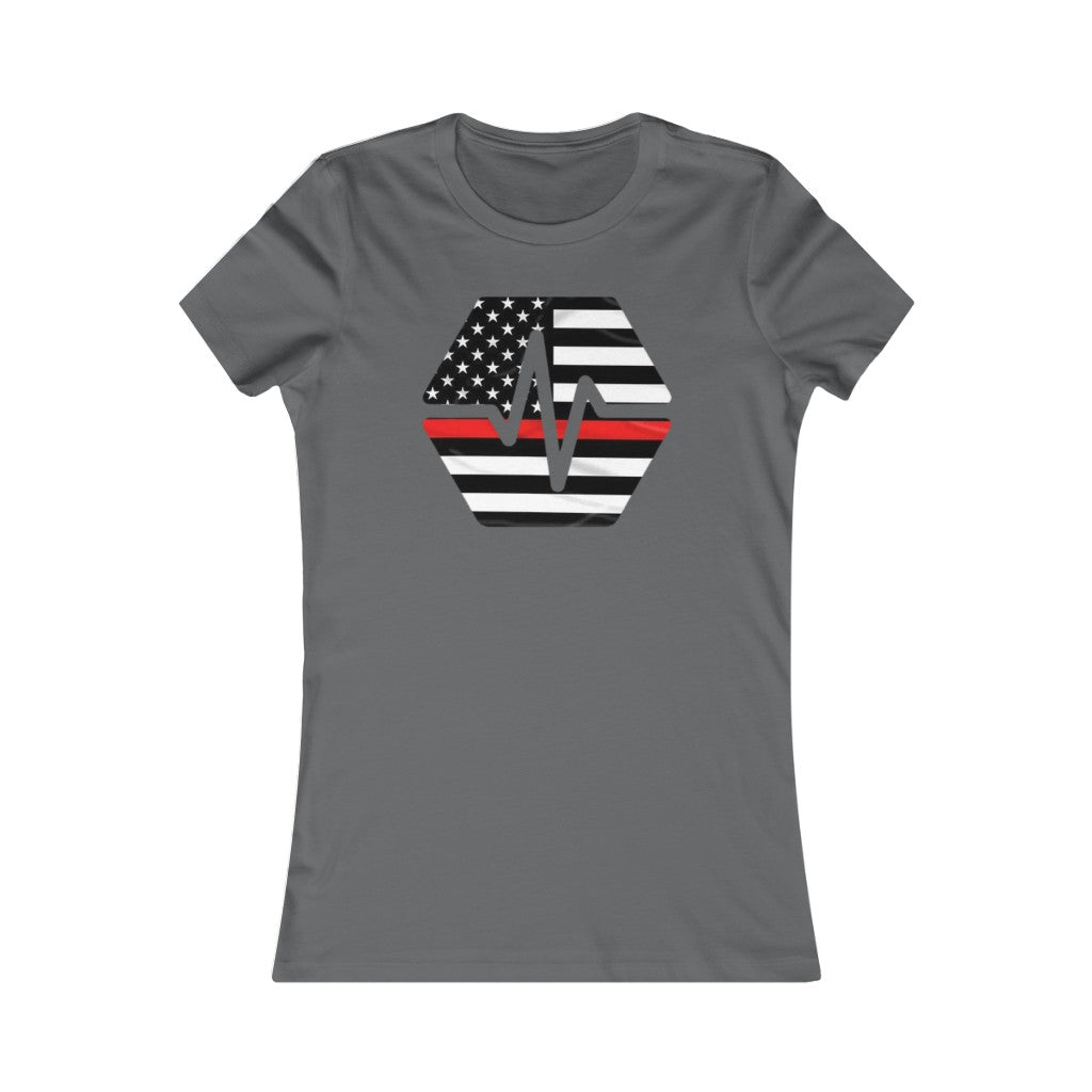 PulseChain Thin Red Line Women's Tee