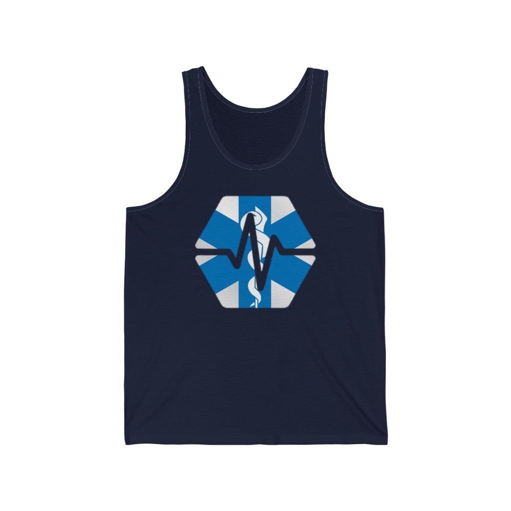 PulseChain First Responder Unisex Jersey Tank