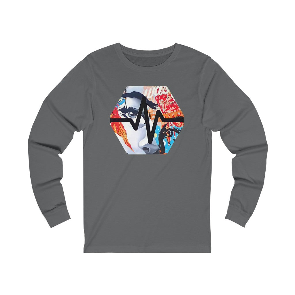 PulseChain Graffiti #3 Unisex Jersey Long Sleeve Tee