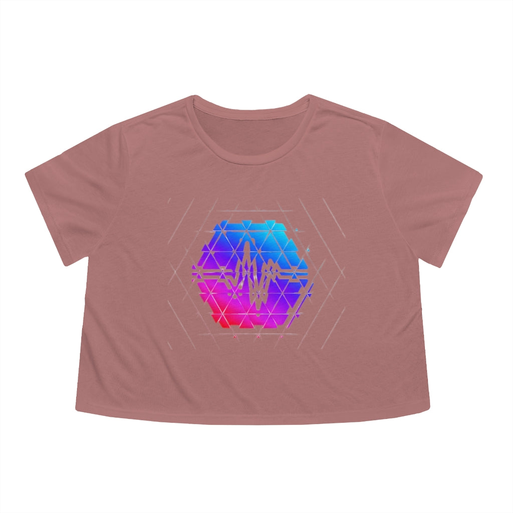 PulseChain Women's Flowy Cropped Tee