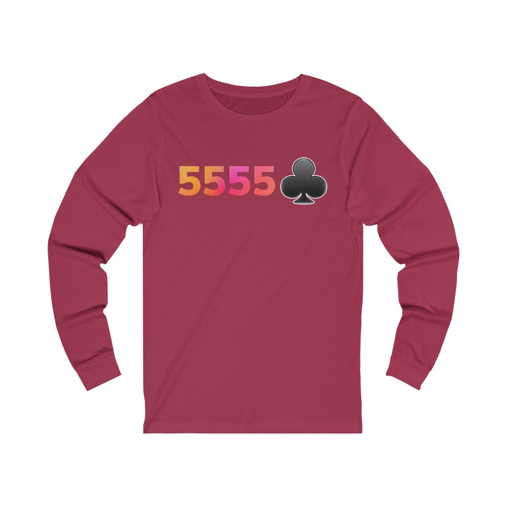 HEX 5555 Club Unisex Jersey Long Sleeve Tee