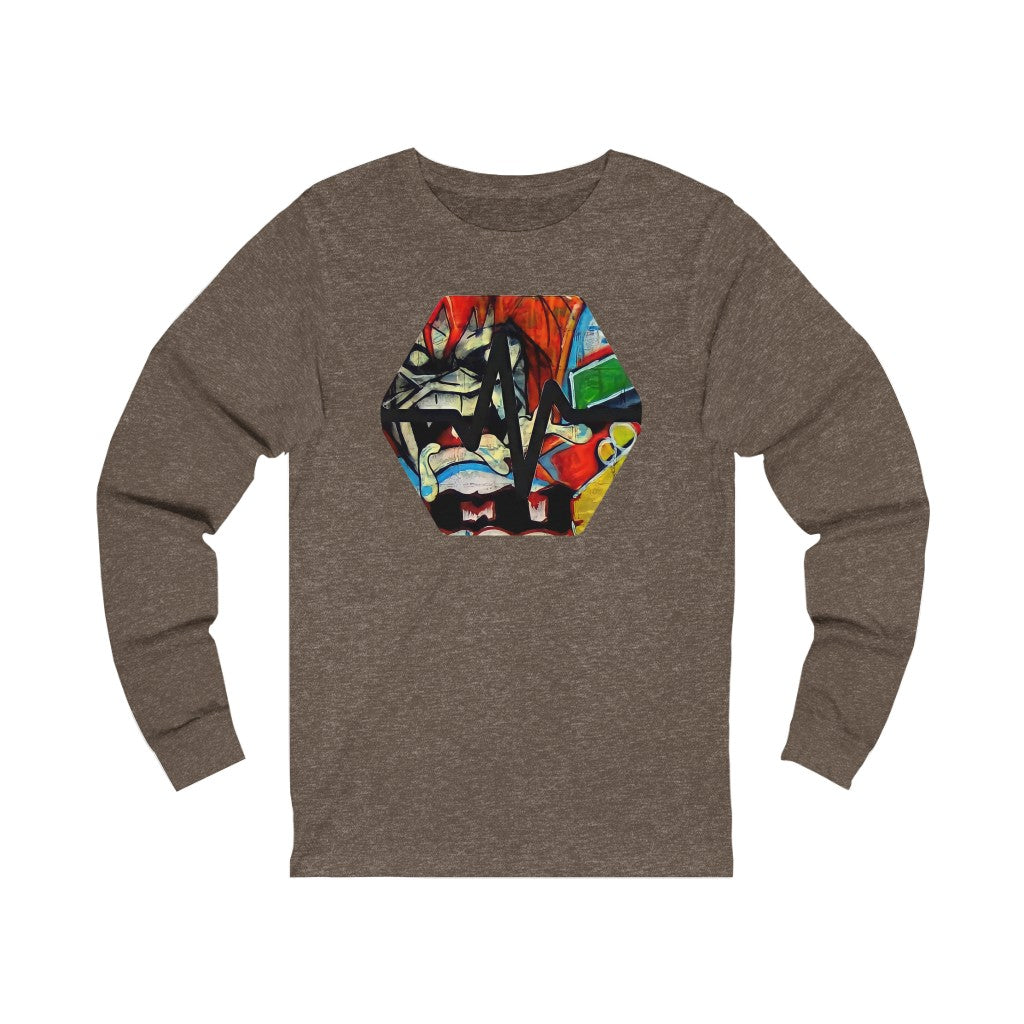 PulseChain Graffiti #2 Unisex Jersey Long Sleeve Tee