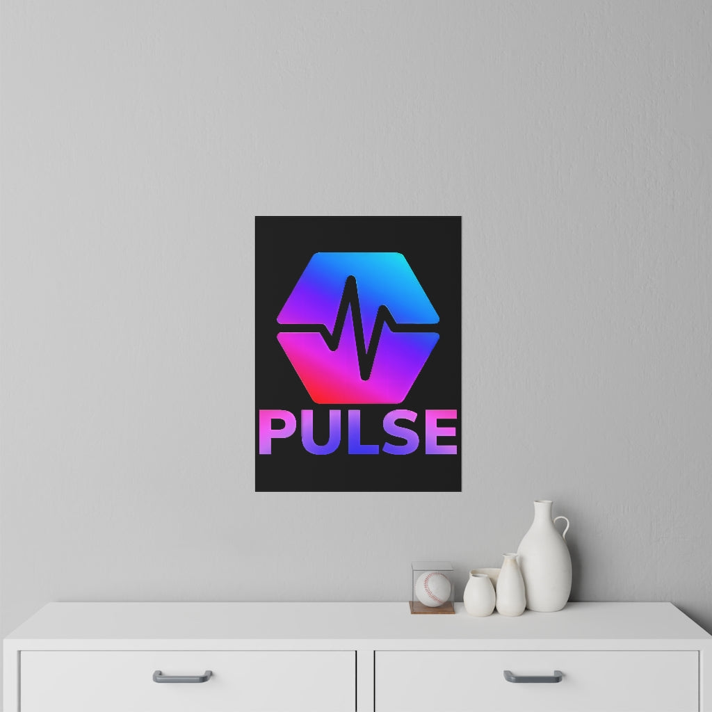PulseChain Wall Decal