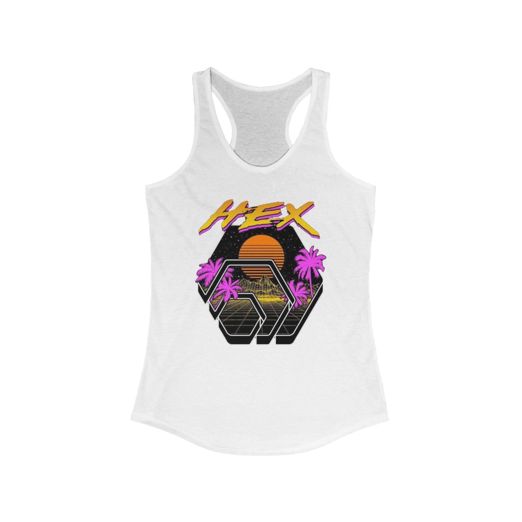 Tropical HEX Women's Ideal Racerback Tank