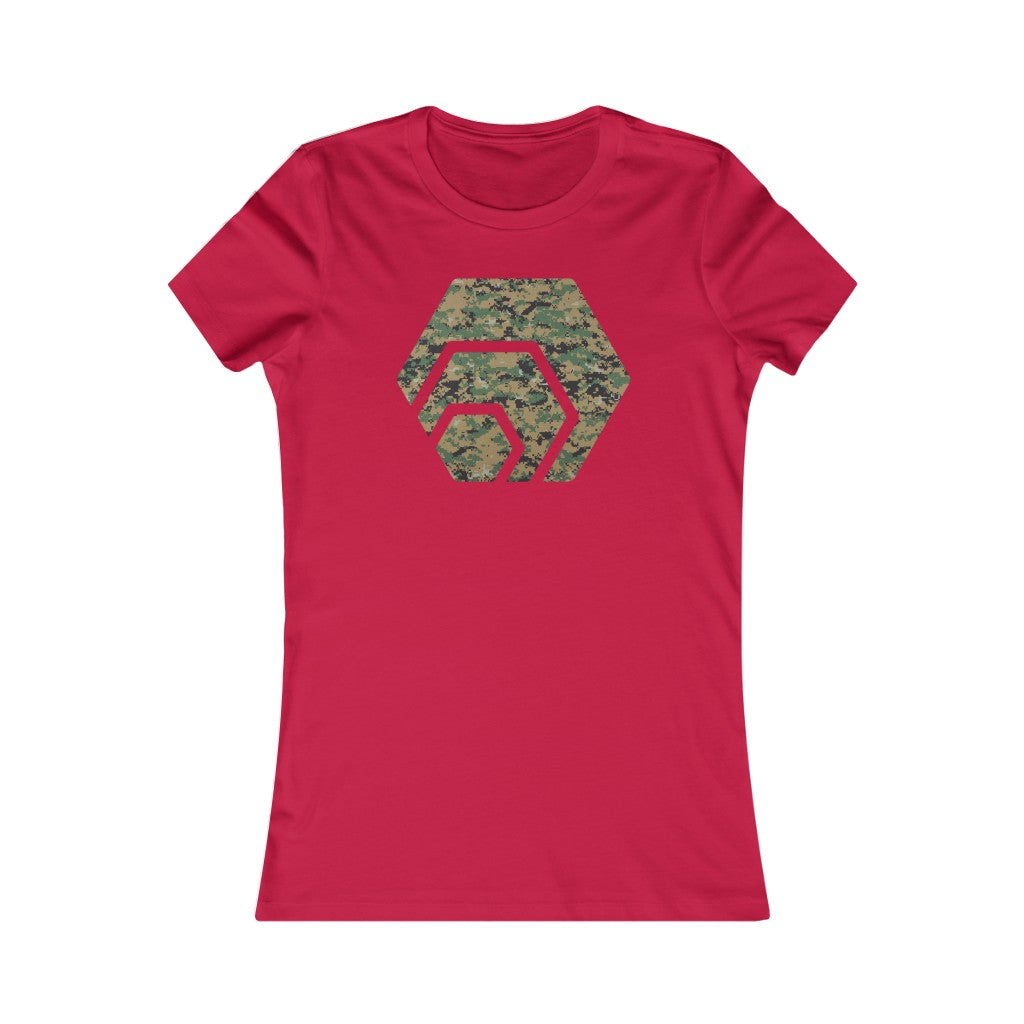 HEX Marine Camouflage Women's Tee