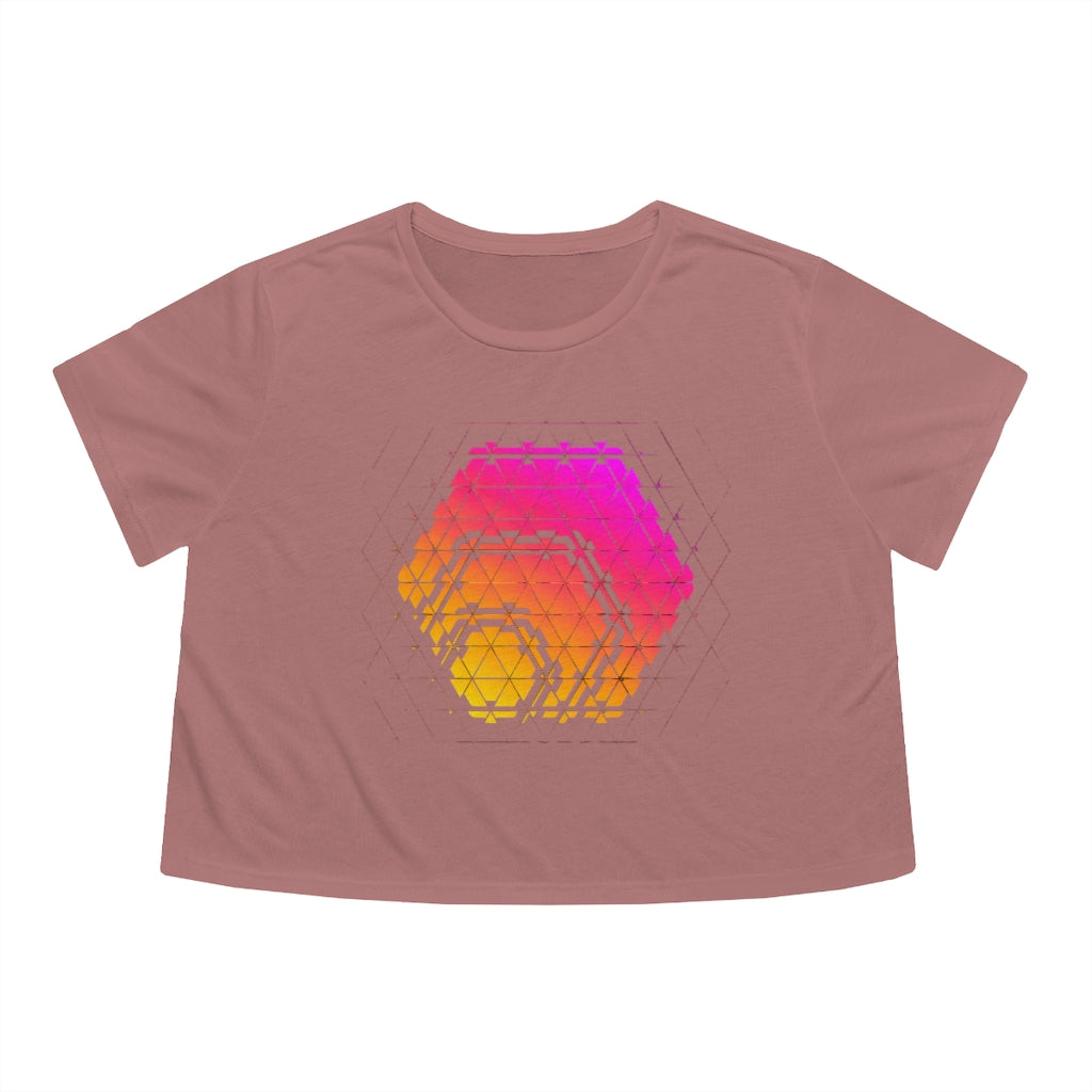 HEX Women's Flowy Cropped Tee