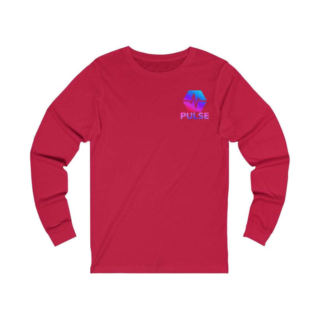 PulseChain Unisex Jersey Long Sleeve Tee