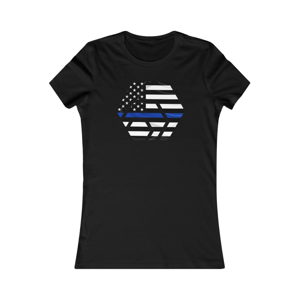 HEX Thin Blue Line Women's Tee