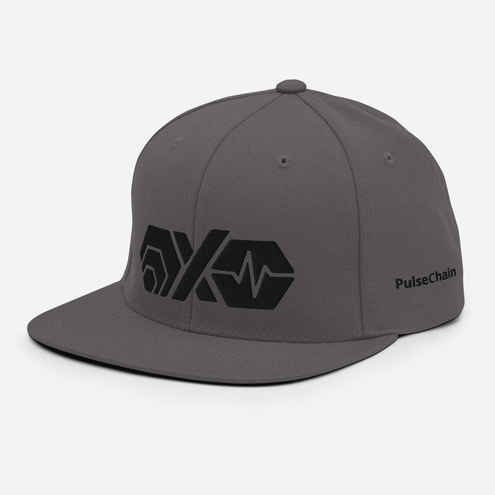 HEX PulseX PulseChain Snapback Hat