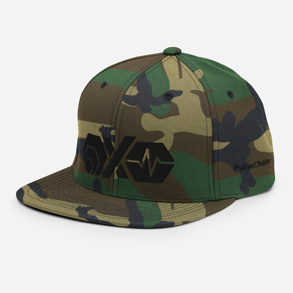 HEX PulseX PulseChain Snapback Hat