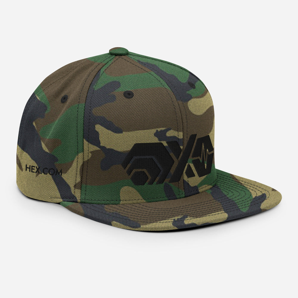 HEX PulseX PulseChain Snapback Hat