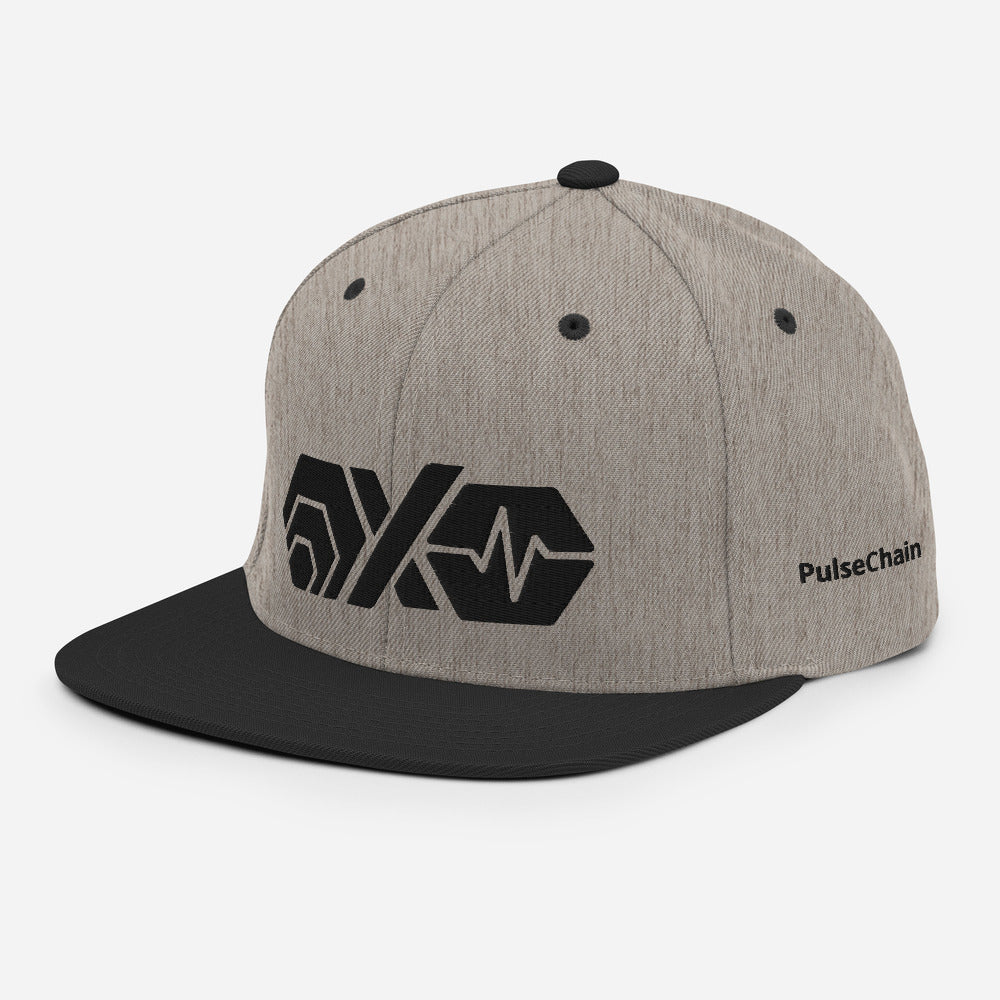 HEX PulseX PulseChain Snapback Hat