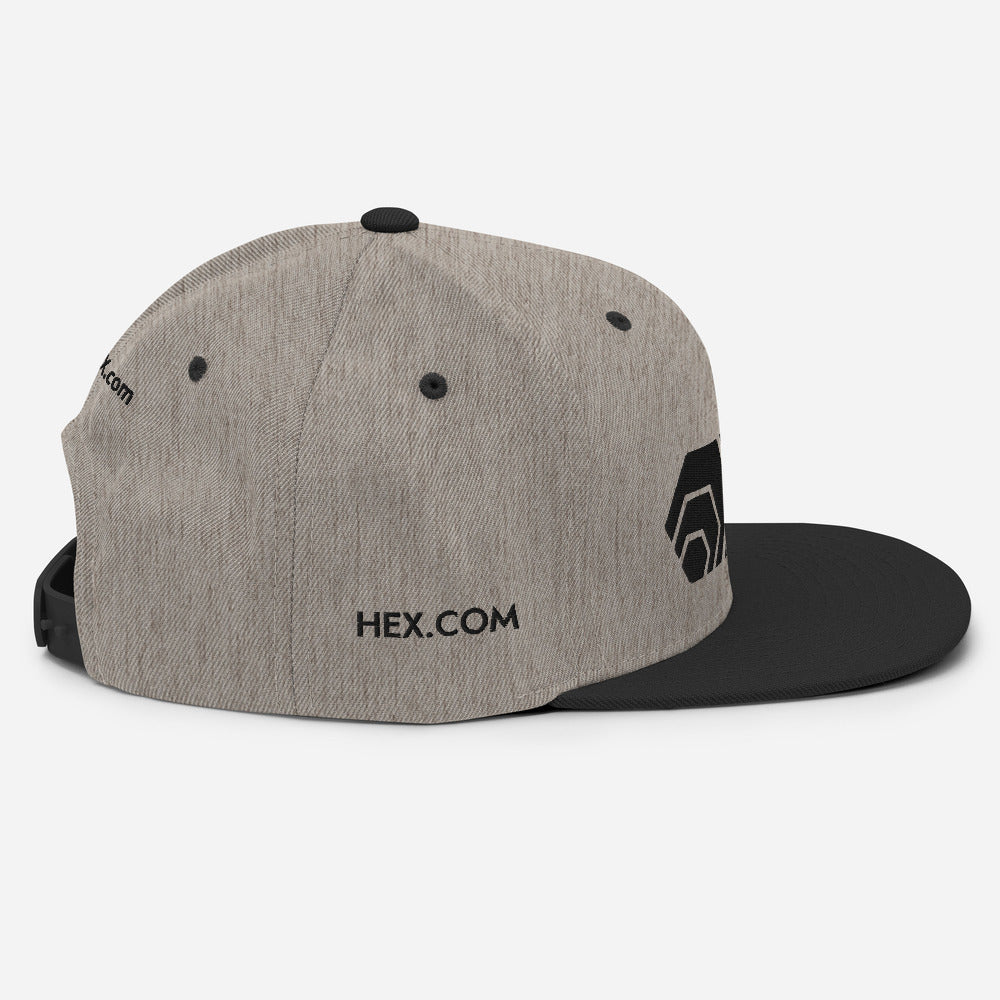 HEX PulseX PulseChain Snapback Hat