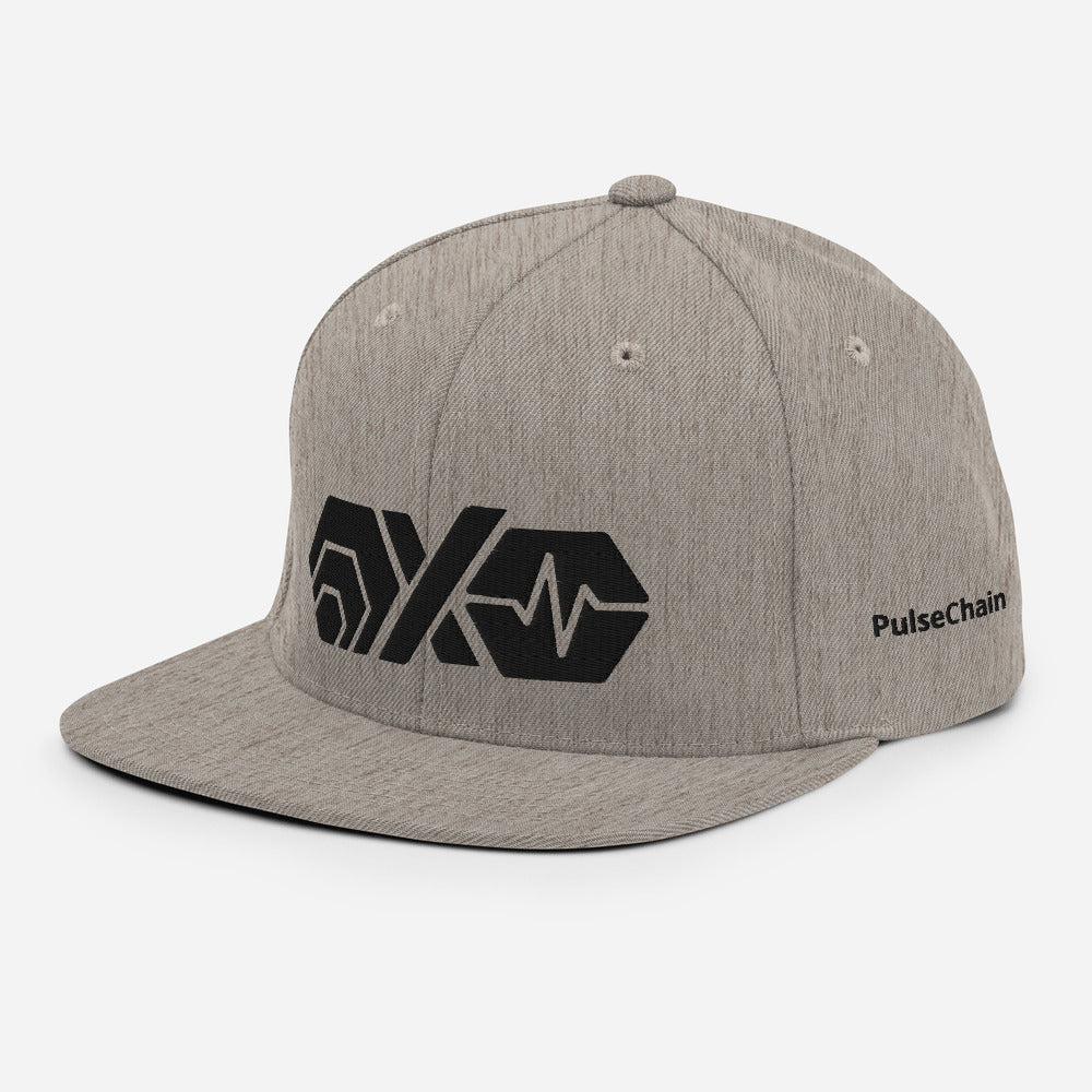 HEX PulseX PulseChain Snapback Hat