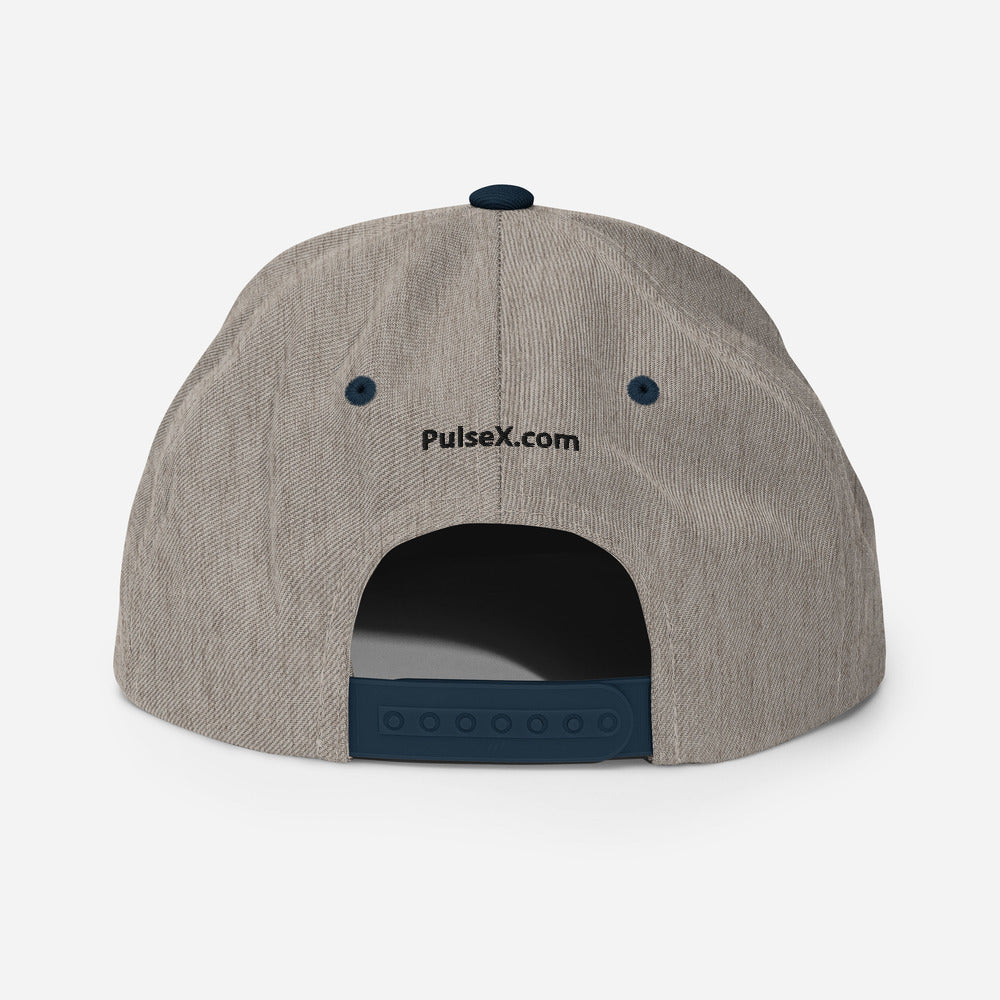 HEX PulseX PulseChain Snapback Hat