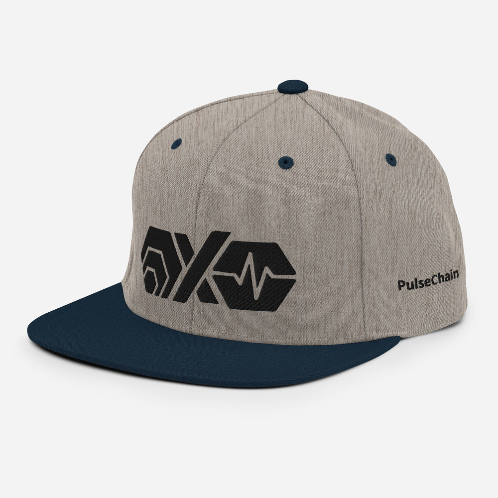 HEX PulseX PulseChain Snapback Hat