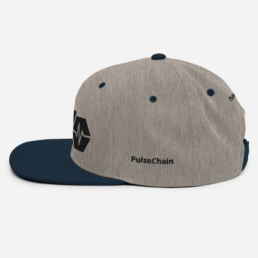 HEX PulseX PulseChain Snapback Hat