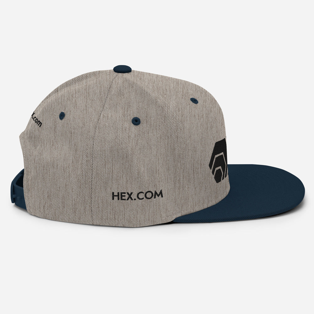 HEX PulseX PulseChain Snapback Hat
