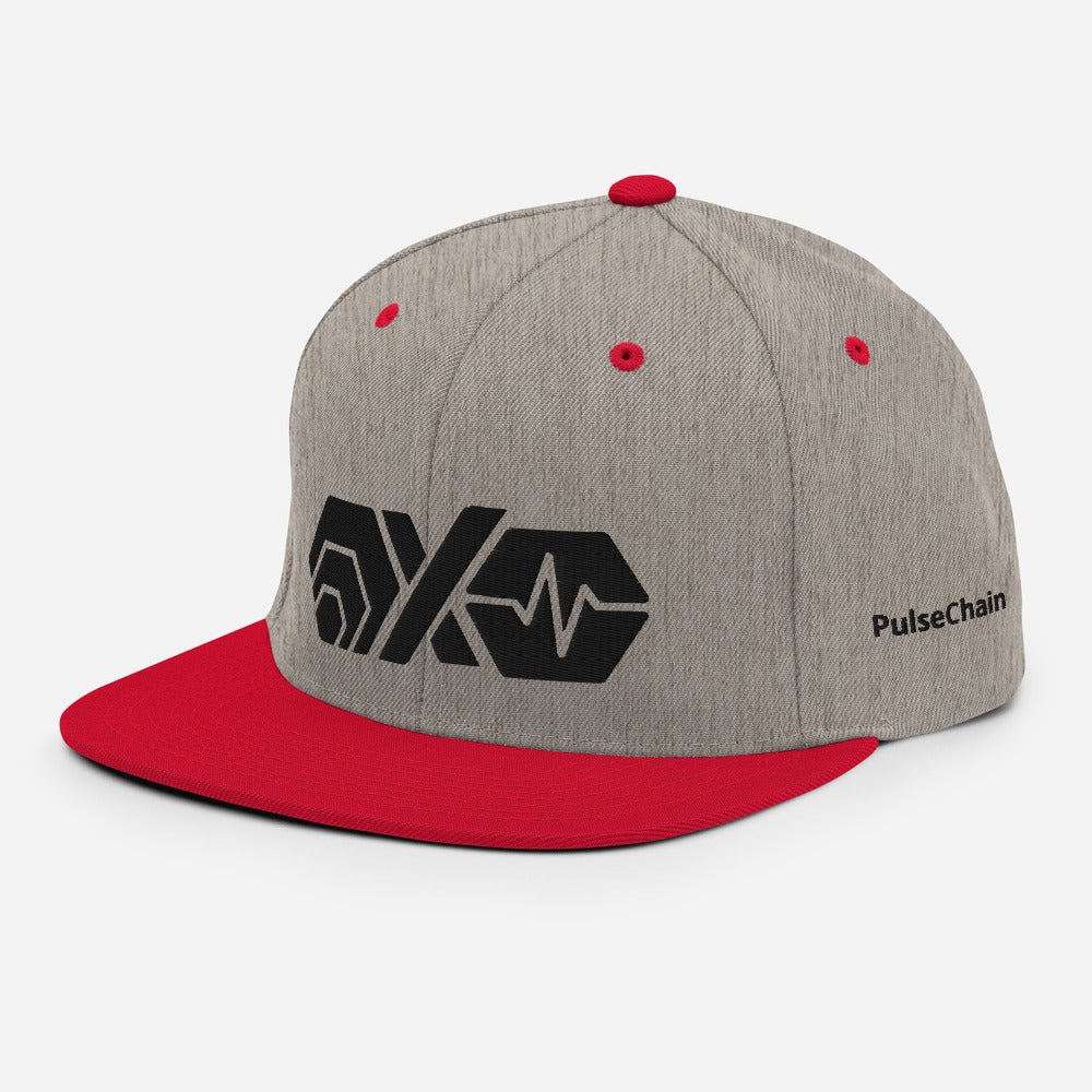 HEX PulseX PulseChain Snapback Hat