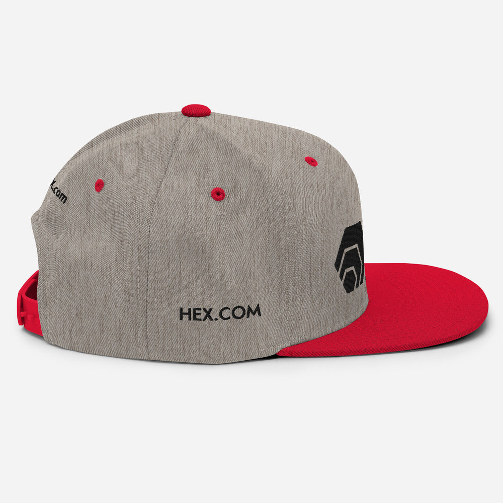 HEX PulseX PulseChain Snapback Hat
