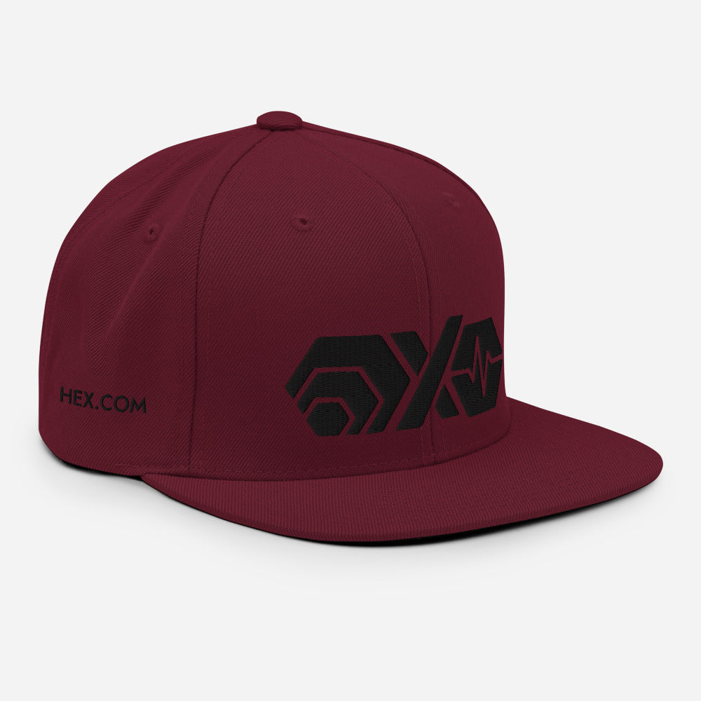 HEX PulseX PulseChain Snapback Hat