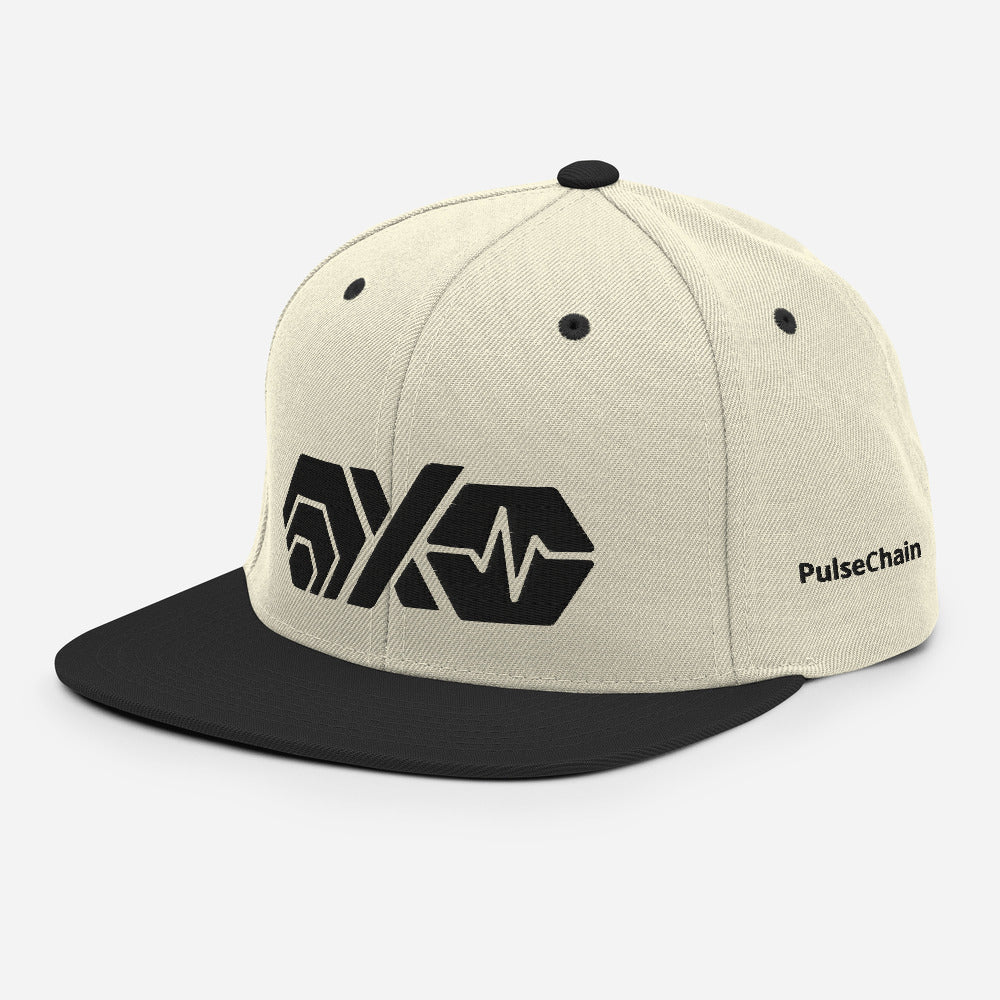 HEX PulseX PulseChain Snapback Hat