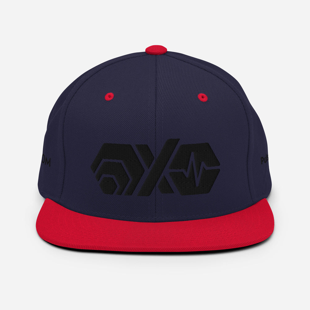HEX PulseX PulseChain Snapback Hat