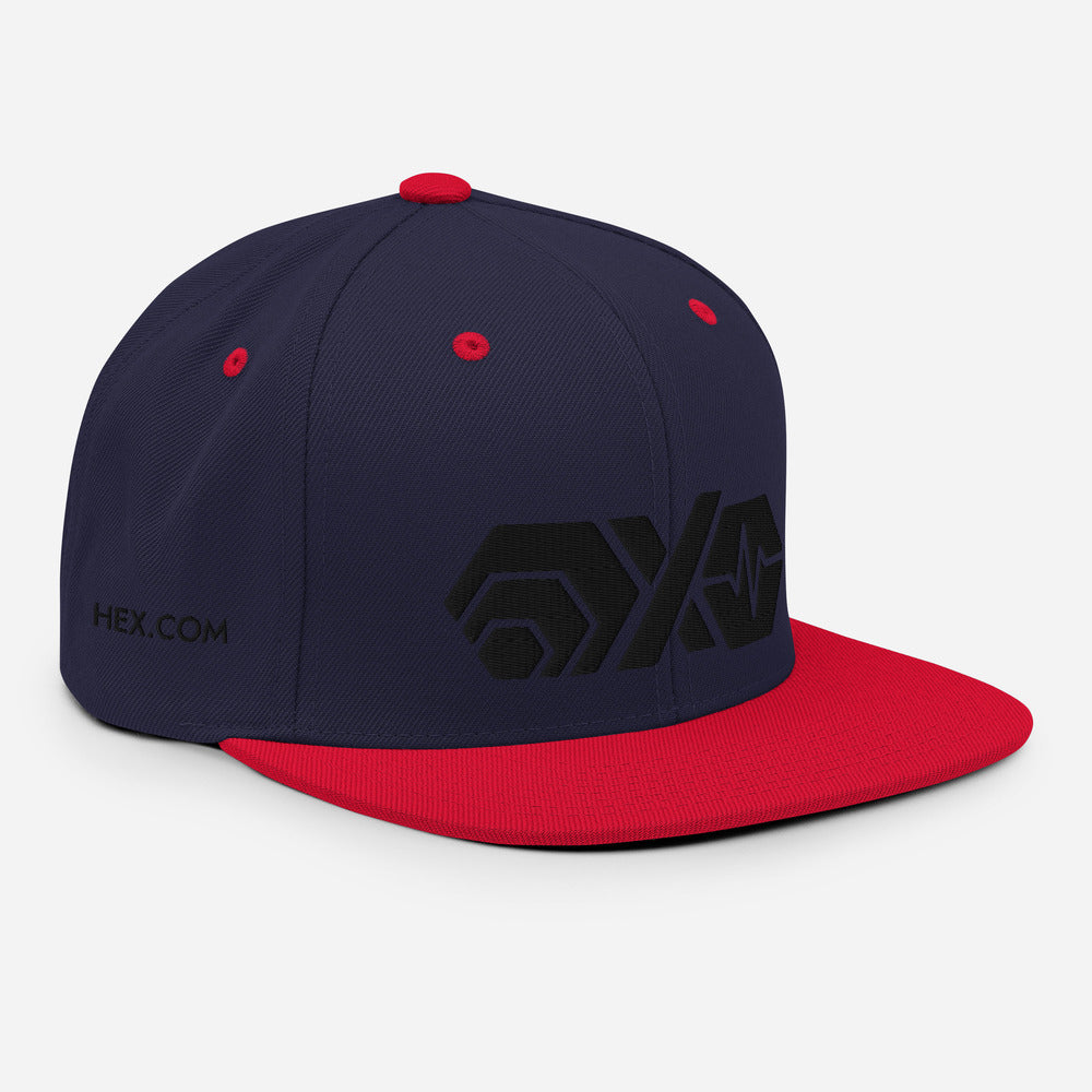 HEX PulseX PulseChain Snapback Hat