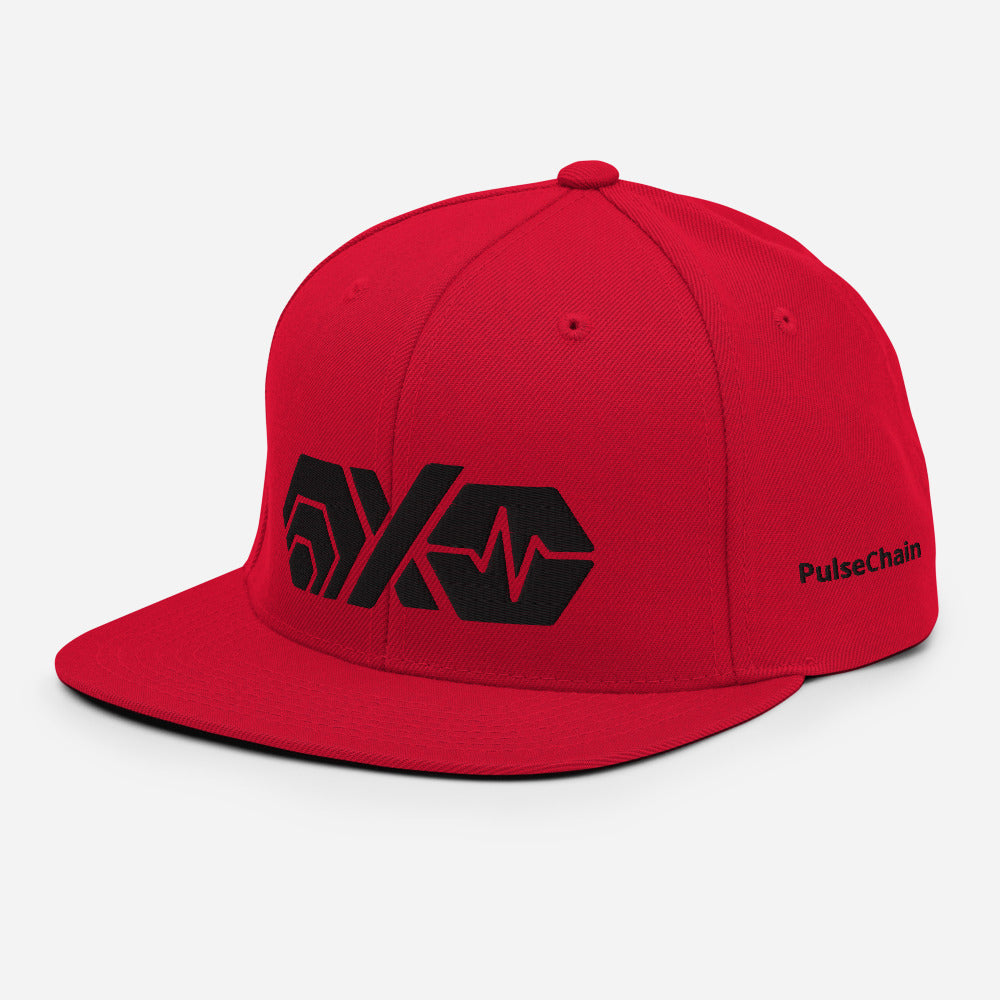 HEX PulseX PulseChain Snapback Hat