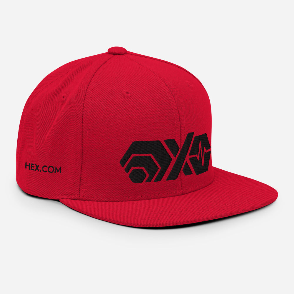 HEX PulseX PulseChain Snapback Hat