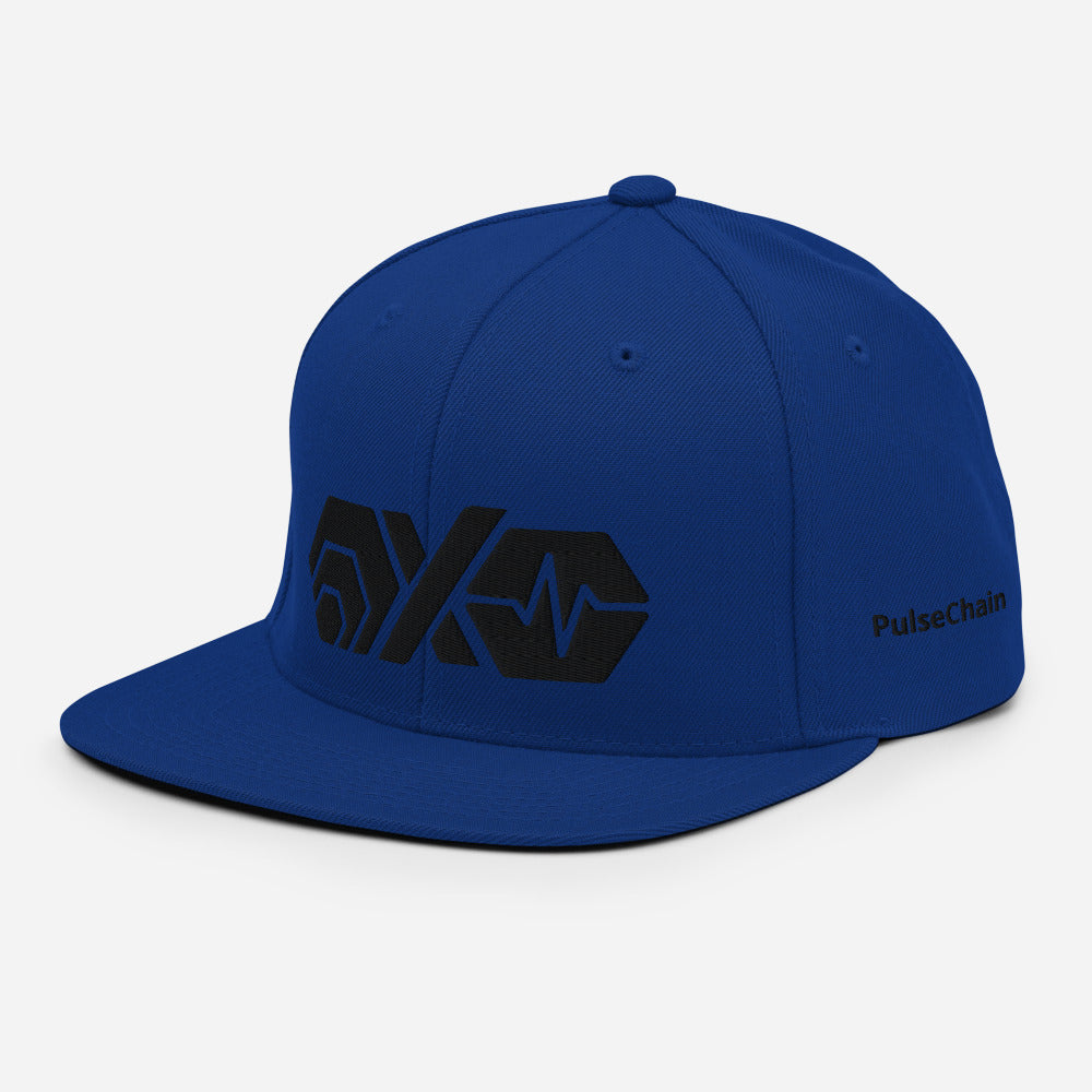 HEX PulseX PulseChain Snapback Hat