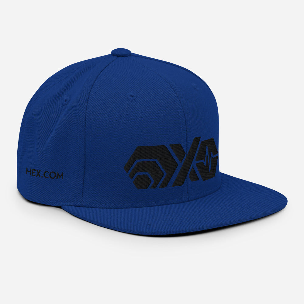 HEX PulseX PulseChain Snapback Hat
