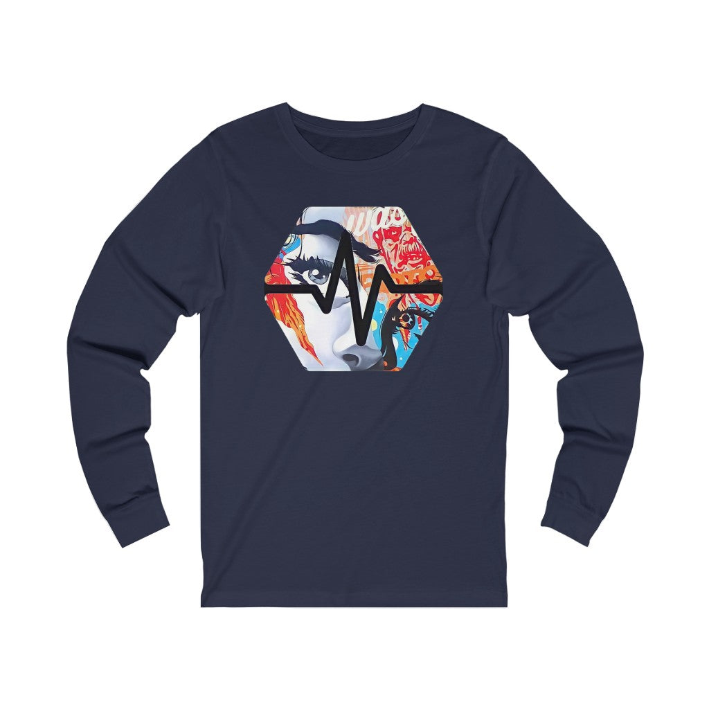 PulseChain Graffiti #3 Unisex Jersey Long Sleeve Tee