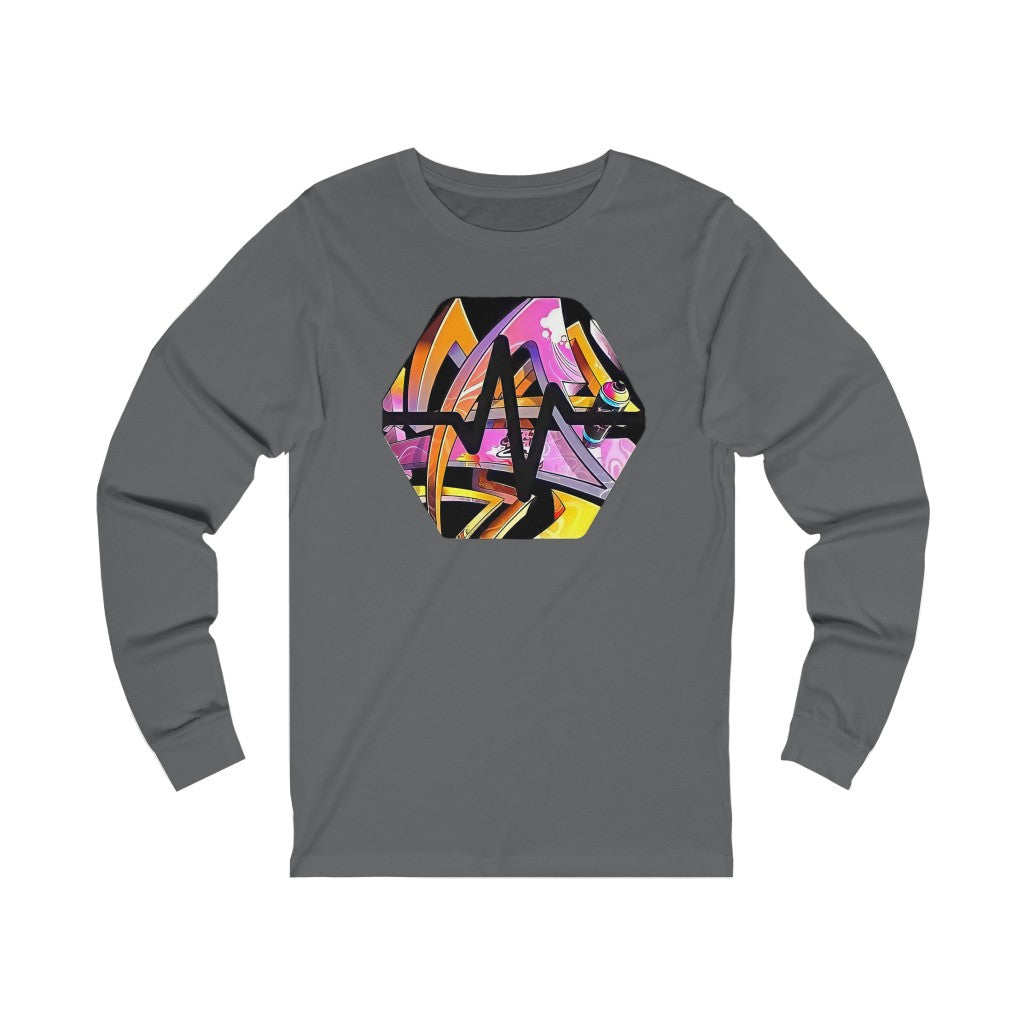 PulseChain Graffiti #6 Unisex Jersey Long Sleeve Tee