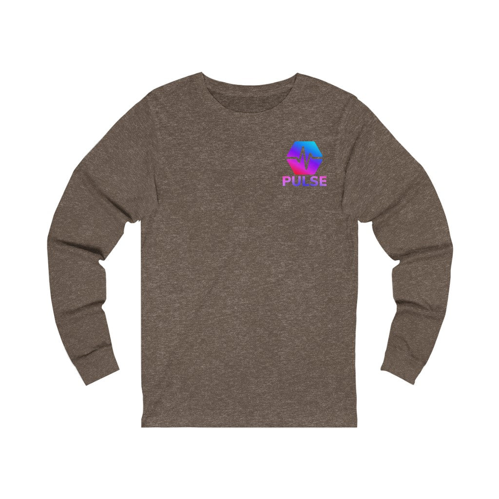 PulseChain Unisex Jersey Long Sleeve Tee