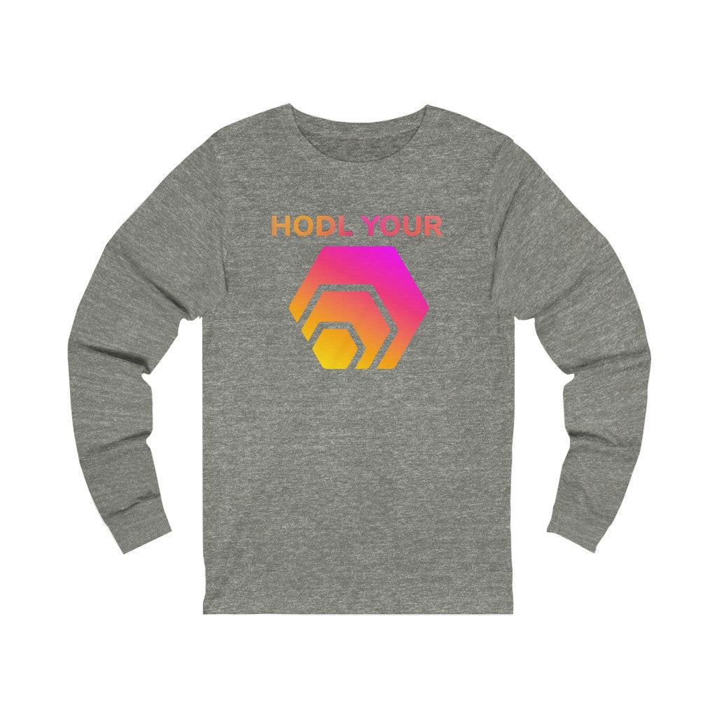 HODL Your HEX Unisex Jersey Long Sleeve Tee