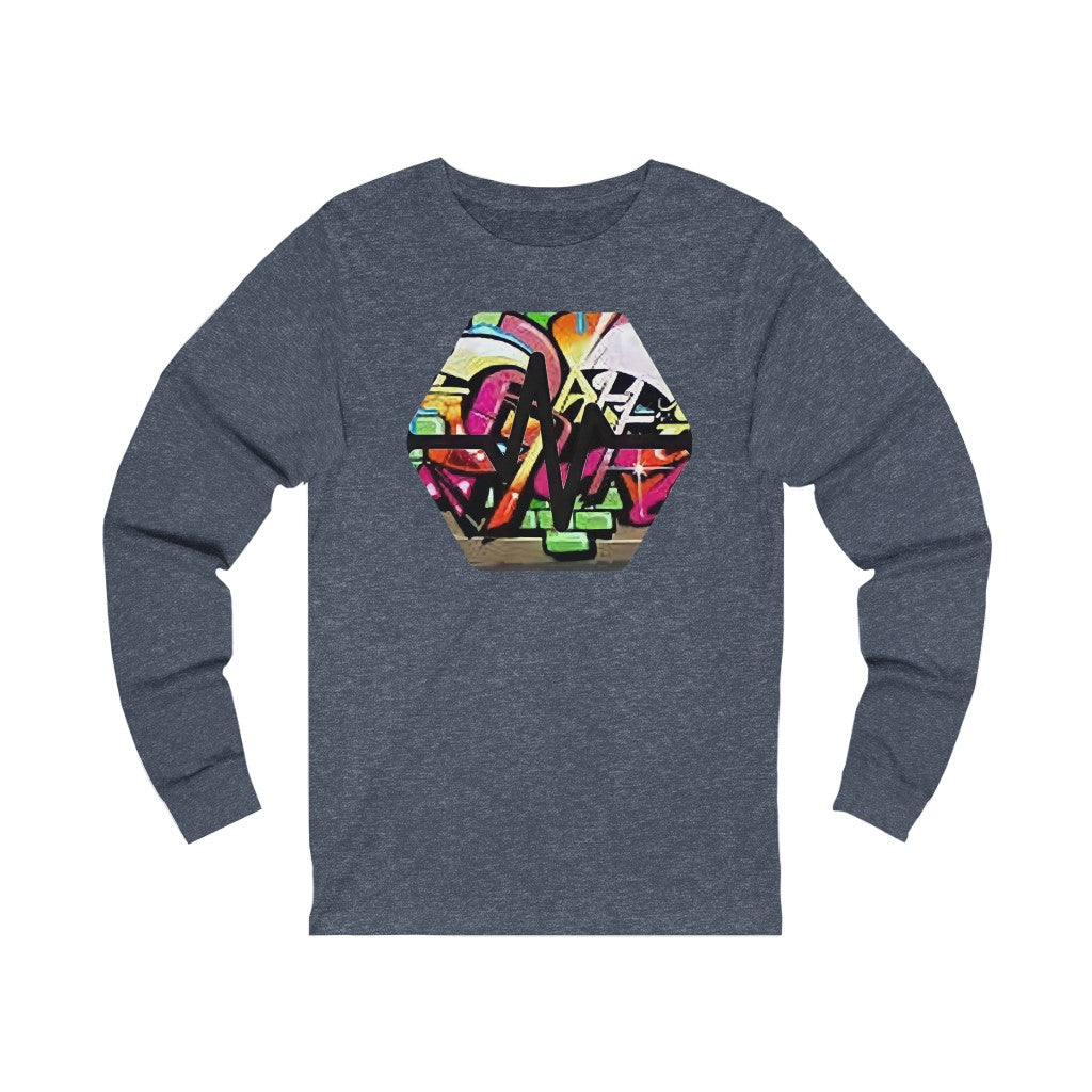 PulseChain Graffiti #4 Unisex Jersey Long Sleeve Tee