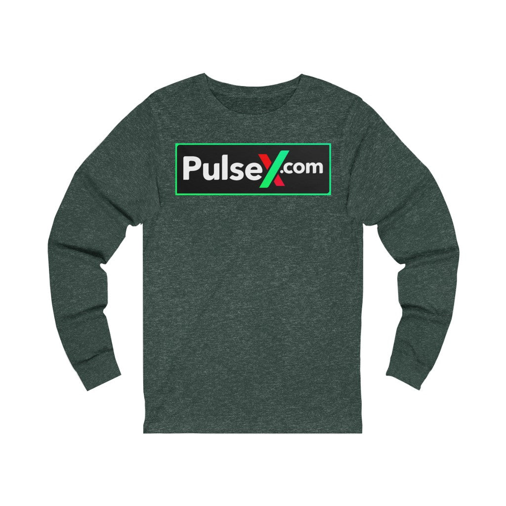PulseX.com Unisex Jersey Long Sleeve Tee