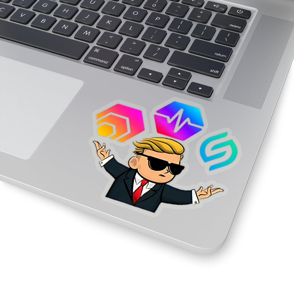 Passive Income Kiss-Cut Stickers